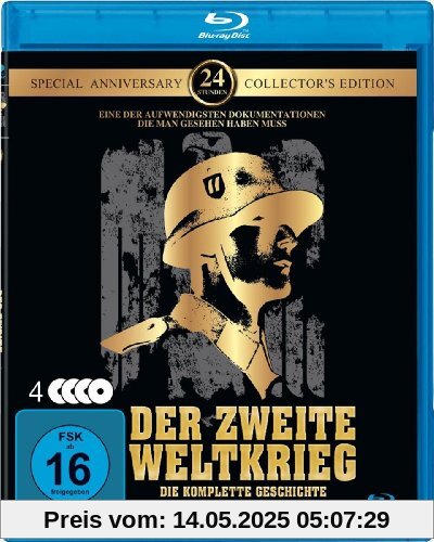 Der 2. Weltkrieg - Die komplette Geschichte in 24 Stunden [Blu-ray] von unbekannt