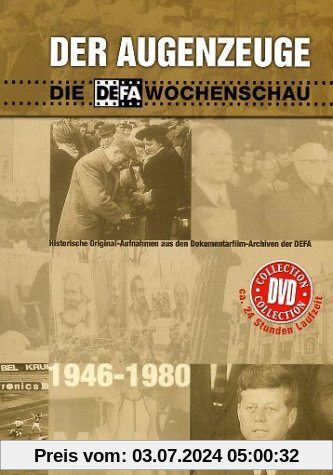Der Augenzeuge - Die DEFA Wochenschau - 1946-1980 (8 DVDs) von unbekannt
