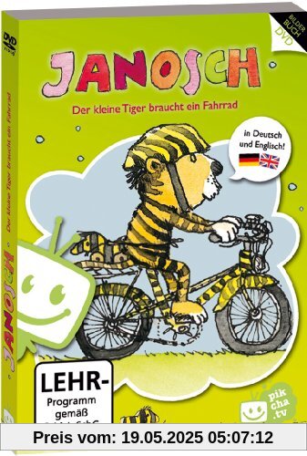 Der kleine Tiger braucht ein Fahrrad - Bilderbuch-DVD Der kleine Tiger braucht ein Fahrrad - Bilderbuch-DVD von unbekannt