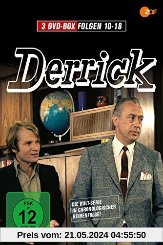 Derrick - Folge 10-18 [3 DVDs] von unbekannt
