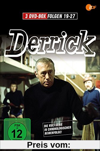 Derrick - Folge 19-27 [3 DVDs] von unbekannt