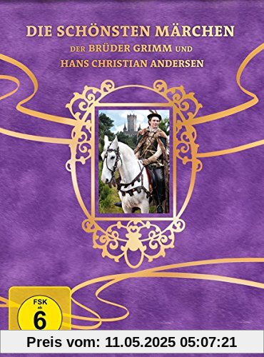 Die 10 schönsten Märchen der Brüder Grimm und Hans Christian Andersen - Sechs auf einen Streich - LIMITIERT (10 DVDs) von unbekannt