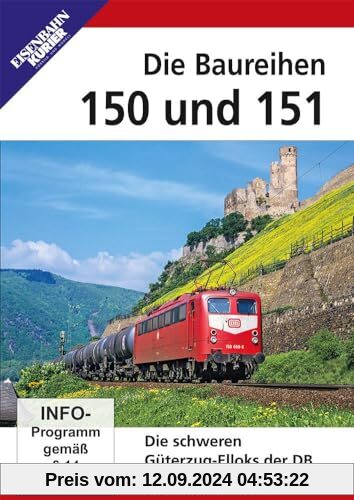 Die Baureihen 150 und 151 - Die schweren Güterzug-Elloks der DB von unbekannt