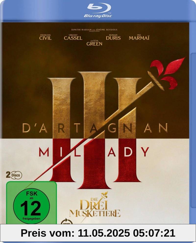 Die Drei Musketiere - BOX (Teil 1 & 2) [Blu-ray] von unbekannt