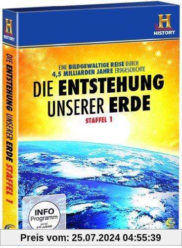 Die Entstehung unserer Erde - Staffel 1 (History) (4 DVD Box) von unbekannt