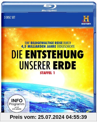 Die Entstehung unserer Erde - Staffel 1 (History) [Blu-ray] von unbekannt