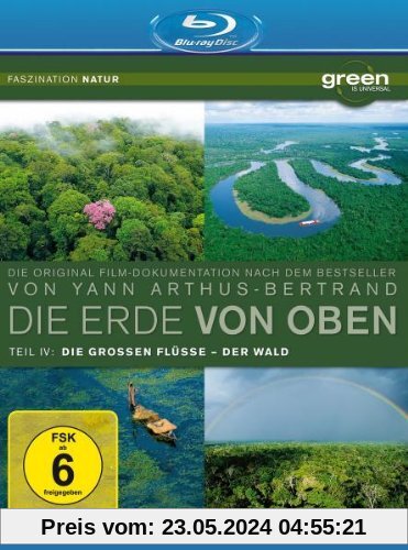 Die Erde von Oben - TV Serie Teil 4: Die großen Flüsse, Der Wald [Blu-ray] von unbekannt