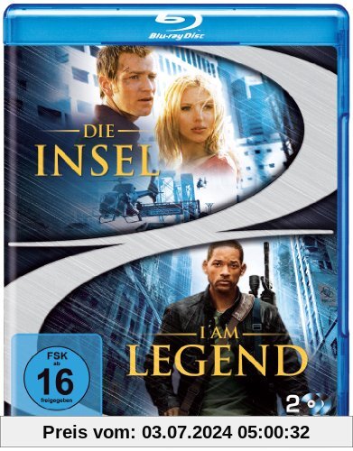 Die Insel & I am Legend (2 Discs) [Blu-ray] von unbekannt