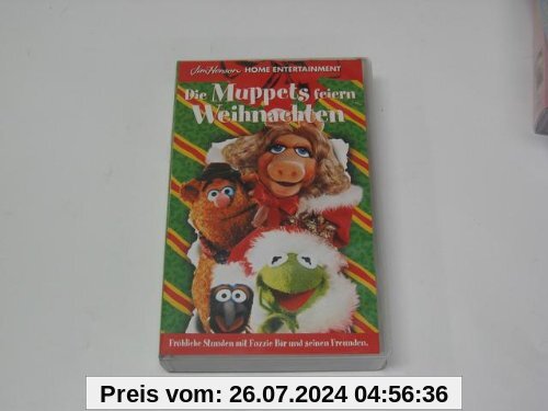 Die Muppets feiern Weihnachten [VHS] von unbekannt
