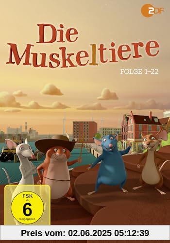 Die Muskeltiere Folge 1-22 [2 DVDs] von unbekannt
