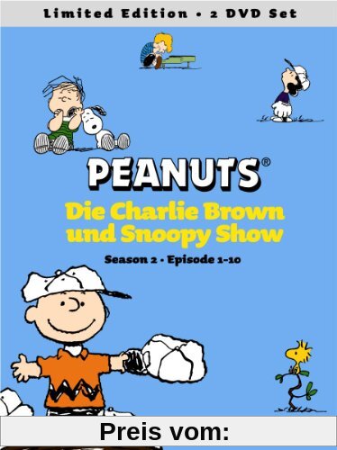 Die Peanuts Vol. 03 & 04 - Die Charlie Brown & Snoopy Show -  Season 2, Episoden 1-10 (Limited Edition, 2 DVDs) von unbekannt