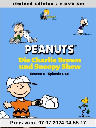 Die Peanuts Vol. 03 & 04 - Die Charlie Brown & Snoopy Show -  Season 2, Episoden 1-10 (Limited Edition, 2 DVDs) von unbekannt