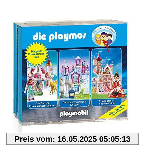 Die Playmos - Die große Prinzessinnenbox (Original Playmobil Hörspiele) [3CDs] von unbekannt