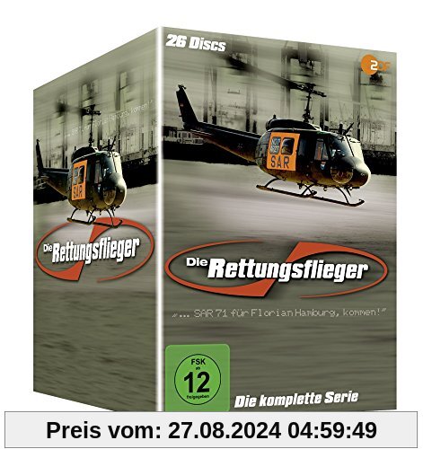 Die Rettungsflieger Box - Komplettbox - Staffel 1-11 [26 DVDs] von unbekannt