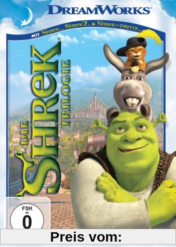 Die Shrek Trilogie (Repack) [3 DVDs] von unbekannt