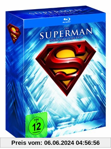 Die Superman Spielfilm Collection (8 Discs) (Exklusiv bei Amazon.de) [Blu-ray] von unbekannt