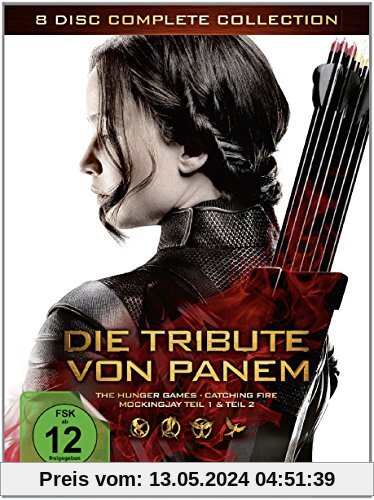 Die Tribute von Panem - Complete Collection [8 DVDs] von unbekannt