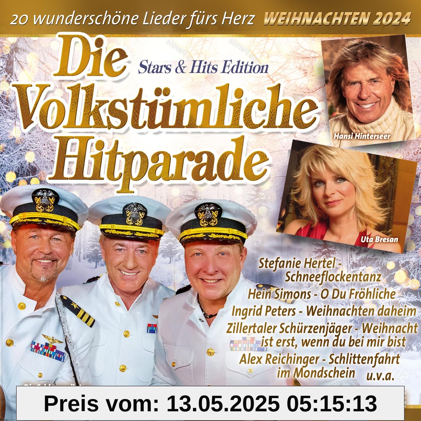 Die Volkstümliche Hitparade Weihnachten 2024 Die Volkstümliche Hitparade Weihnachten 2024 von unbekannt