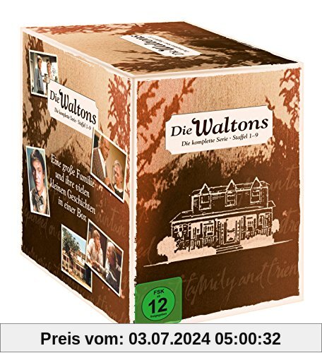 Die Waltons - Die komplette Serie (Staffel 1-9) (exklusiv bei Amazon.de) [Limited Edition] [58 DVDs] von unbekannt