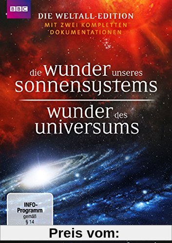 Die Wunder unseres Sonnensystems / Wunder des Universums [2 DVDs] von unbekannt