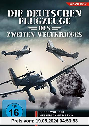Die deutschen Flugzeuge des Zweiten Weltkrieges [4 DVDs] von unbekannt