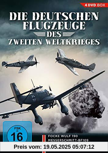 Die deutschen Flugzeuge des Zweiten Weltkrieges [4 DVDs] von unbekannt