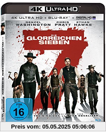 Die glorreichen Sieben (4K Ultra HD) [Blu-ray] von unbekannt