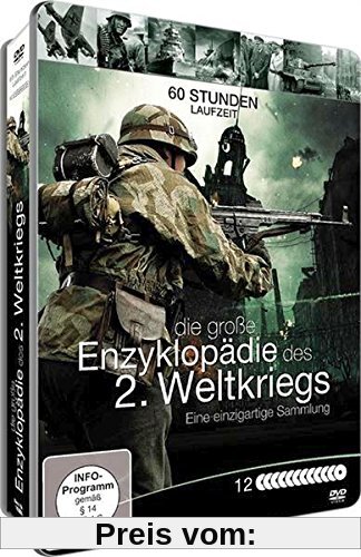 Die große Enzyklopädie des 2. Weltkriegs - 12 DVD Steelbox von unbekannt