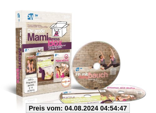 Die große Mami-Fitness-Box - Fit in der Schwangerschaft & nach der Geburt (3 DVDs: Fit mit Babybauch, Meine Rückbildungsgymnastik & Pilates mit Baby) Das perfekte Geschenk von unbekannt