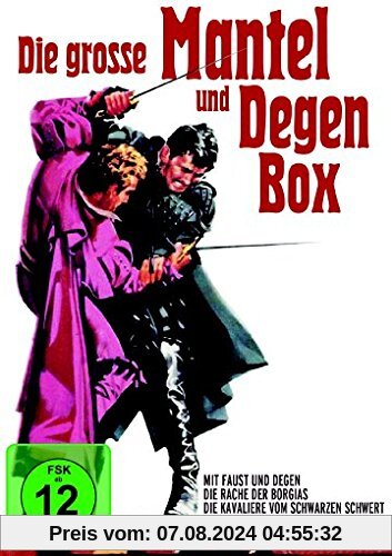 Die große Mantel und Degen Box [3 DVDs] von unbekannt