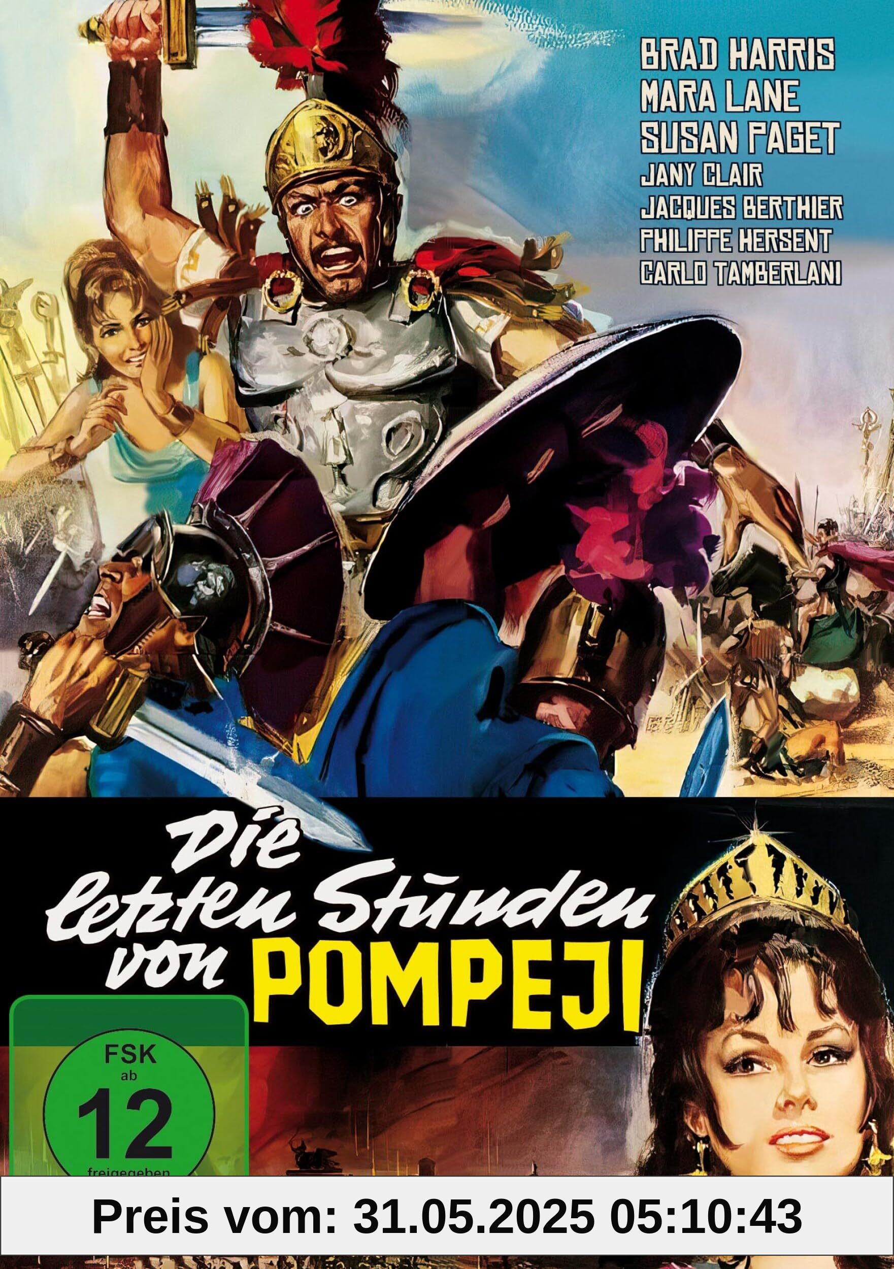 Die letzten Stunden von Pompeji - Extended Kinofassung (digital remastered) von unbekannt