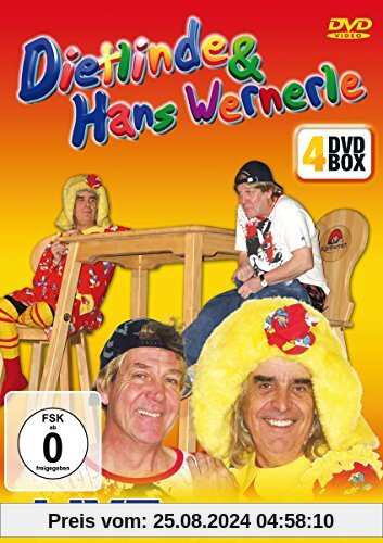 Dietlinde & Hans Wernerle - Live (Kindermund & Zum Bledsein braucht man Hirn) [4 DVDs] von unbekannt