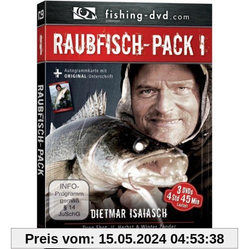Dietmar Isaiasch - Raubfisch Pack I [3 DVDs] von unbekannt