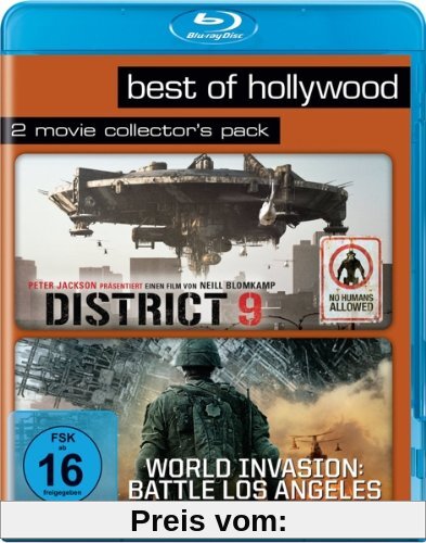 District 9/ World Invasion: Battle Los Angeles - Best of Hollywood/2 Movie Collector's Pack [Blu-ray] von unbekannt