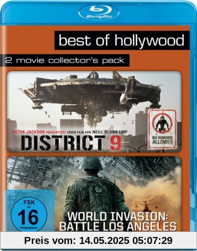 District 9/ World Invasion: Battle Los Angeles - Best of Hollywood/2 Movie Collector's Pack [Blu-ray] von unbekannt