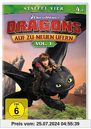 Dragons - Auf zu neuen Ufern - Staffel 4 - Vol. 1 von unbekannt