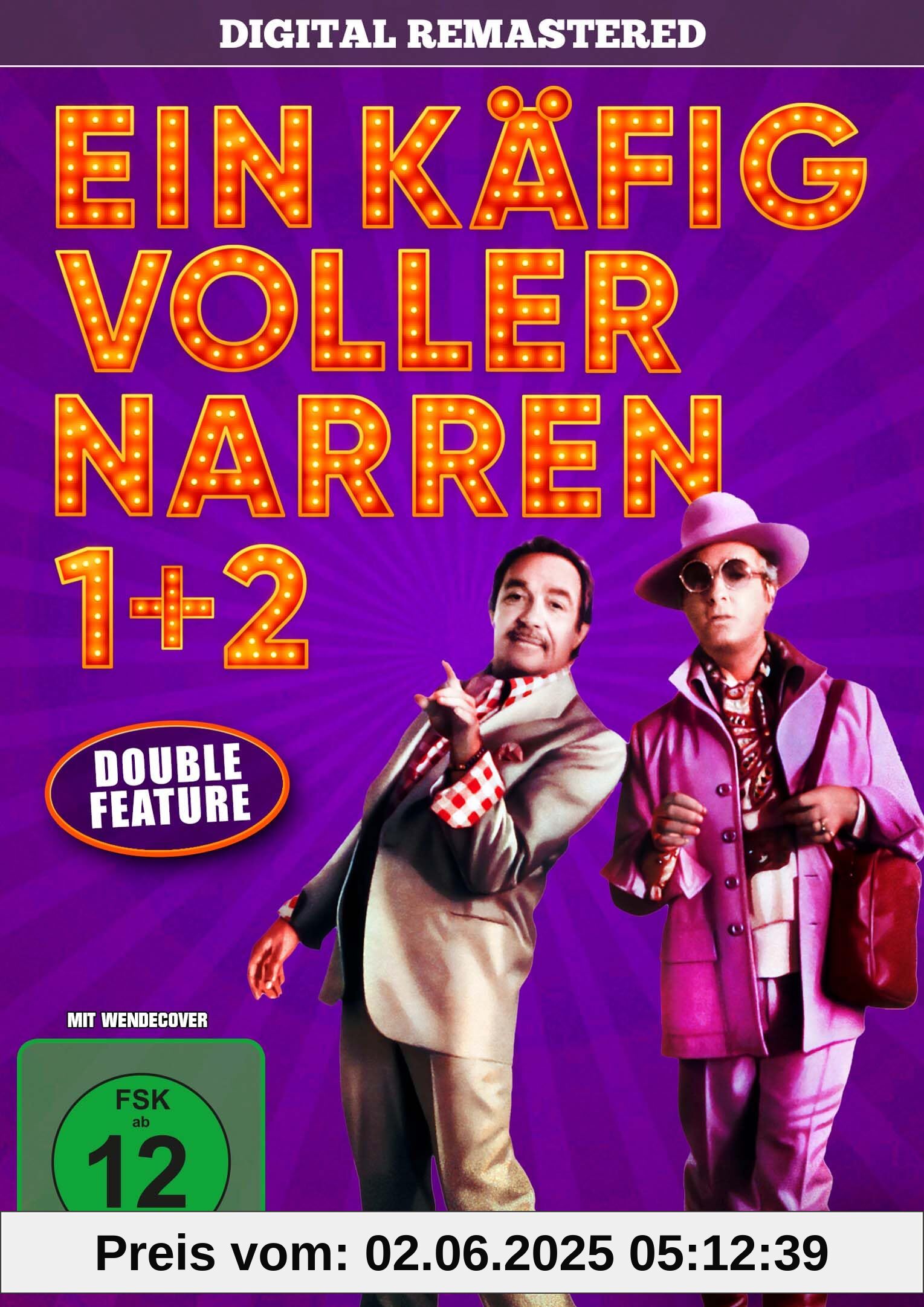 Ein Käfig voller Narren 1+2 Double Feature (digital remastered) [2 DVDs] von unbekannt