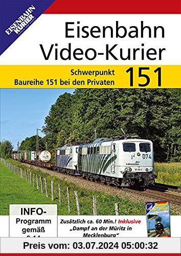 Eisenbahn Video-Kurier 151 - Schwerpunkt Baureihe 151 bei den Privaten von unbekannt