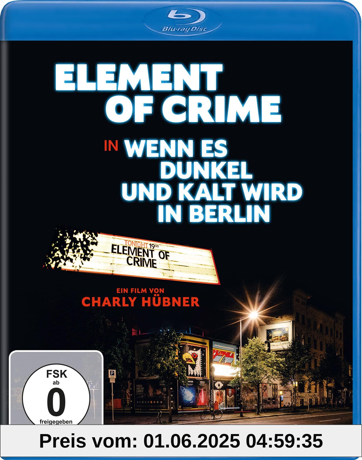 Element of Crime - Wenn es dunkel und kalt wird in Berlin [Blu-ray] von unbekannt