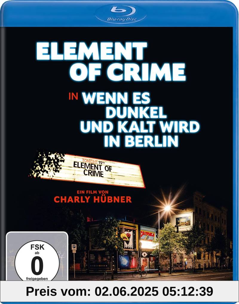 Element of Crime - Wenn es dunkel und kalt wird in Berlin [Blu-ray] von unbekannt