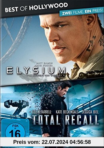 Elysium/Total Recall (2012) - Best of Hollywood/2 Movie Collector's Pack 160 [2 DVDs] von unbekannt