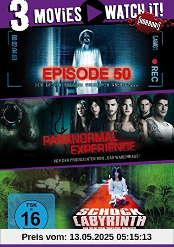 Episode 50 / Paranormal Experience / Shock Labyrinth [3 DVDs] von unbekannt