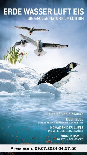 Erde, Wasser, Luft, Eis - Die grosse Naturfilmedition [Blu-ray] von unbekannt