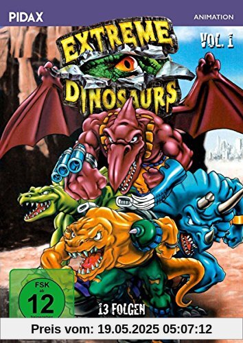 Extreme Dinosaurs, Vol. 1 / Die ersten 13 Folgen der Kultserie (Pidax Animation) [2 DVDs] von unbekannt