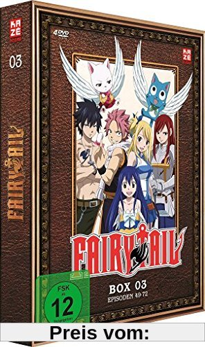 Fairy Tail - TV-Serie - Box 3 (Episoden 49-72) [4 DVDs] von unbekannt