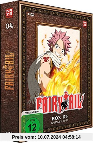 Fairy Tail - TV-Serie - Box 4  (Episoden 73-98) [4 DVDs] von unbekannt