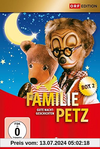 Familie Petz - Gute Nacht-Geschichten Box 2 [3 DVDs] von unbekannt