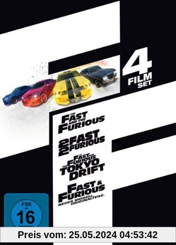 Fast & Furious (1-4 Film-Set) [4 DVDs] von unbekannt