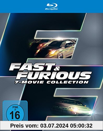 Fast & Furious 1-7 - Box [Blu-ray] von unbekannt