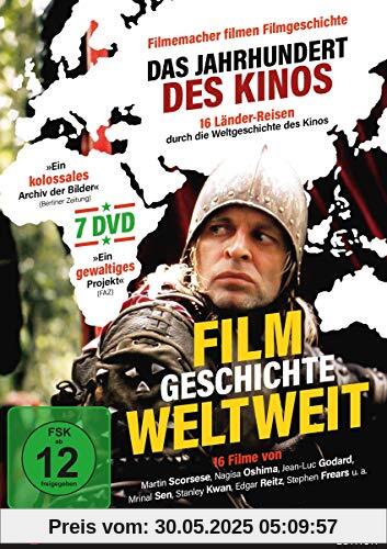 Filmgeschichte weltweit - Das Jahrhundert des Kinos [7 DVDs] von unbekannt